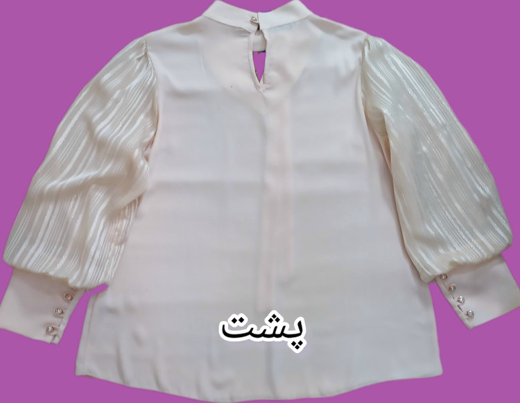 شومیز زنانه یقه پاپیون مدل هفت( ارسال فوری)